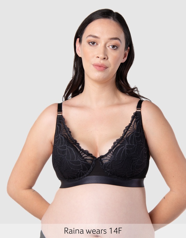 Hotmilk Maternity Lingerie - Warrior 2.0 Plunge Nursing Bra - Flexiwire