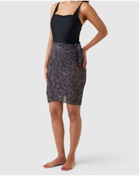 Modest Mermaid - Geo Swim Sarong