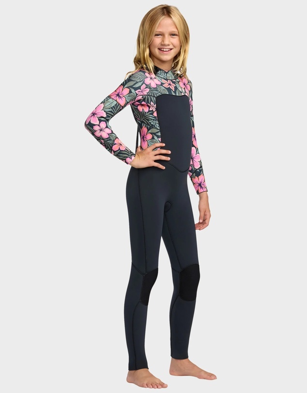 Roxy - Girls 8 to 16 4/3mm Swell Natural Back Zip Wetsuit