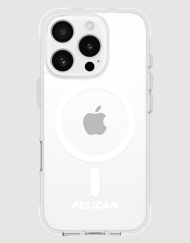 Pelican - Pelican Ranger Mag Safe Case for iPhone 16 Pro - Clear
