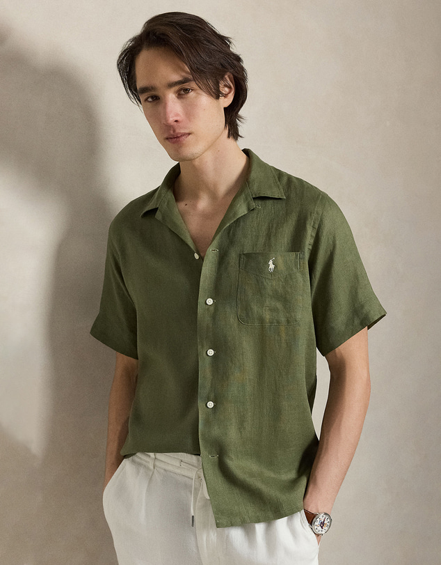 Polo Ralph Lauren - Classic Fit Linen Camp Shirt