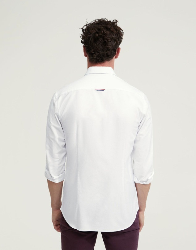 Oxford - Stratton Oxford Weave Cotton Shirt