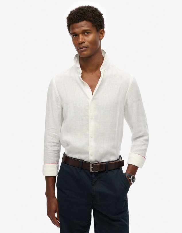 Superdry - Vacation Long Sleeve Linen Shirt