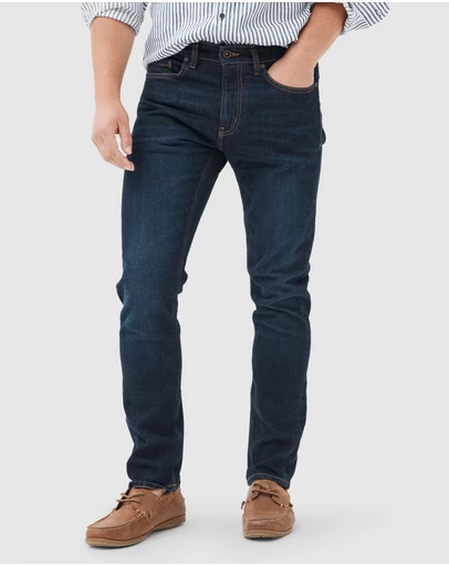 Rodd & Gunn - Sutton Straight Italian Denim Regular Leg