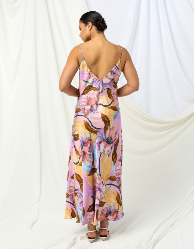 KACHEL - Indi Slip Maxi Dress