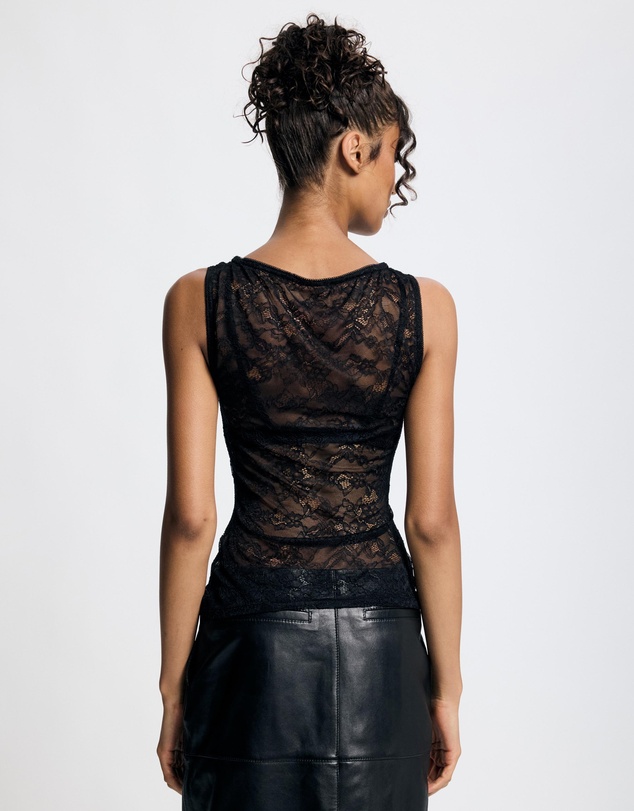 Lover - Dahlia Sleeveless Lace Top