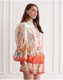 Aqua Blu Australia - Bouquet Valentina Blouse