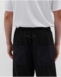 Bassike - utility jersey pant