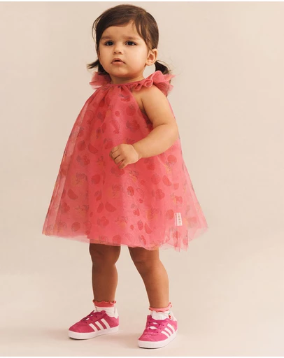Huxbaby - Tutti Frutti Tulle Dress - ICONIC EXCLUSIVE - Babies-Teens