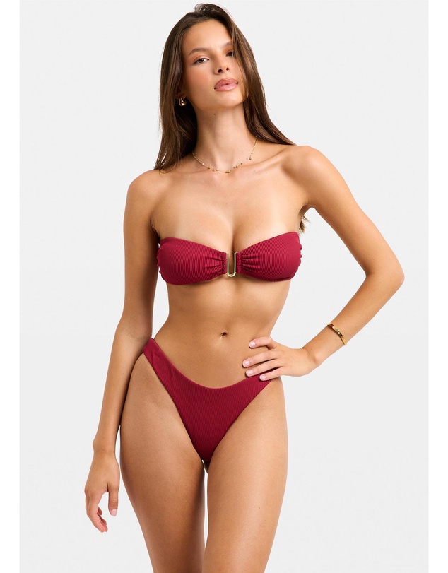 Subtitled - Cheeky Ribbed Bikini Bottom