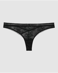Passionata - Maddie Cheeky Lace Tanga Brief