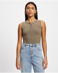Grace Willow - Liv Button Bodysuit