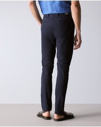 Trenery - Slim Chino Pant in Midnight Blue