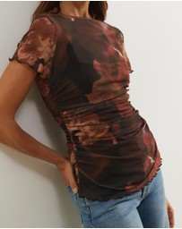 Atmos&Here - Elsie Mesh Top