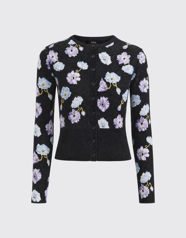 SABA - Jardin Jacquard Cardigan