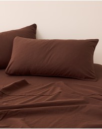 Sheet Society - Leo Washed Cotton Quilt Cover Set