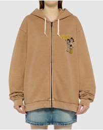 Onitsuka Tiger - Washed Sweat Hoodie - Unisex