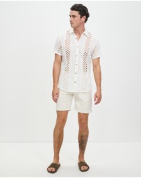 Merlino Street - Embroidered Weekender Shirt