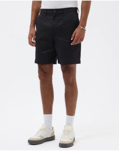 AERE - Tailored Linen Shorts