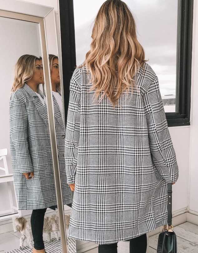 Esther & Co - Polaris Coat - Print