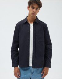 AERE - Brushed Cotton Overshirt