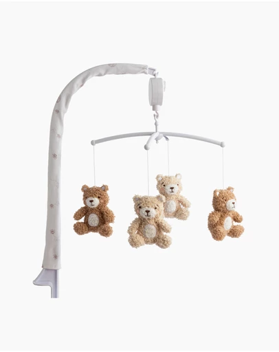 Living Textiles - Musical Mobile Set - Cuddly Bear