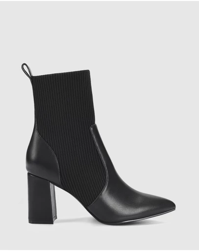 Verali - Mayah Knit Ankle Boots