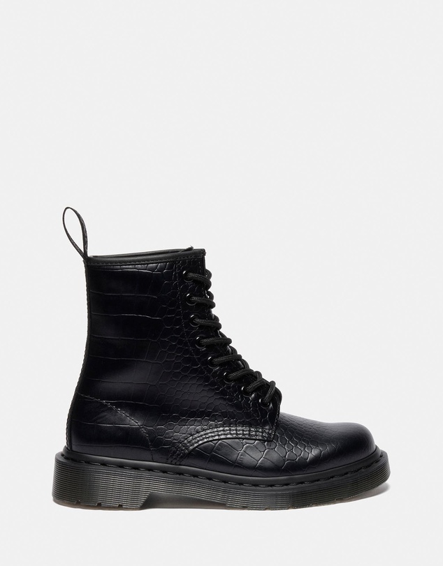 Dr Martens - 1460 Croco 8 Eye Boots - Unisex