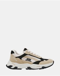Steve Madden - Sneak-Peak Irish/Black Silver Sneakers