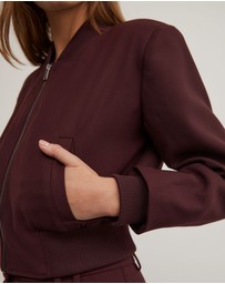 Witchery - Shoulder Pad Bomber Jacket