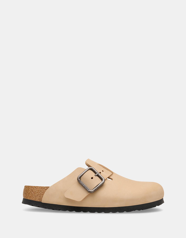 Birkenstock - Boston Wire Buckle Nubuck Leather Regular - Unisex