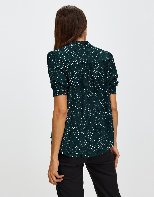 Atmos&Here - Brodie Puff Sleeve Blouse