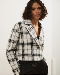 Atmos&Here - Marnie Wool Blend Short Coat
