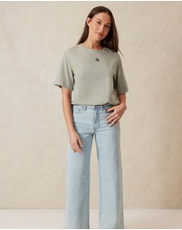 Ceres Life - Lola Longline Step Hem Tee