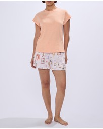 Marcs - Walking On Sunshine Pj Tee Set