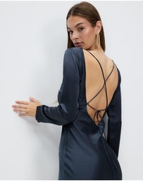 Third Form - Crush Tie Back Maxi Dress