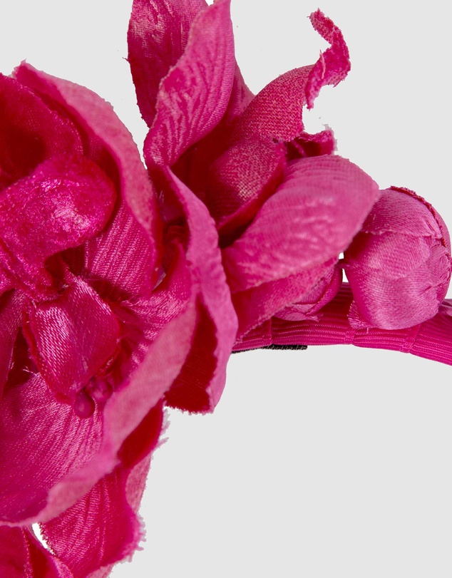 Max Alexander - Fuchsia Orchid Flower Fascinator