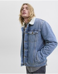 Jack & Jones - Jean Jacket With Sherpa