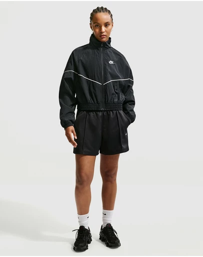 Nike - Nike Sportswear Mid-Rise Poly-Knit Track Shorts