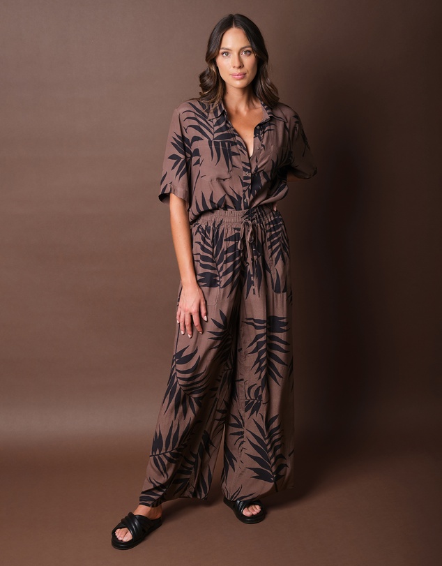 UNE PIECE - Short Sleeve Button-Up Shirt