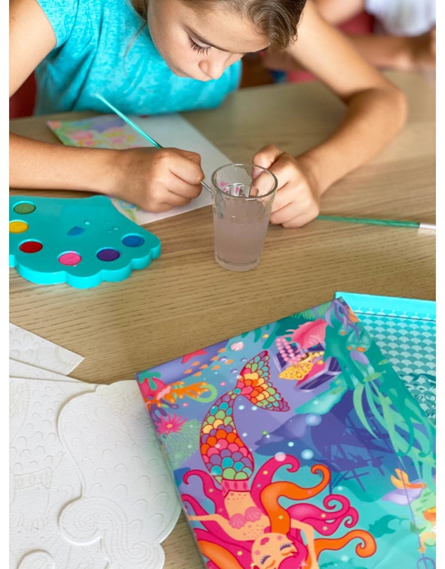 Icando - Mystical Mermaids Watercolour Art Set
