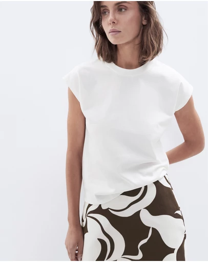 UNISON - Aus Cotton Sleeveless Tee