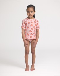 Crywolf - SHORT SLEEVE RASH SET Strawberry Splash