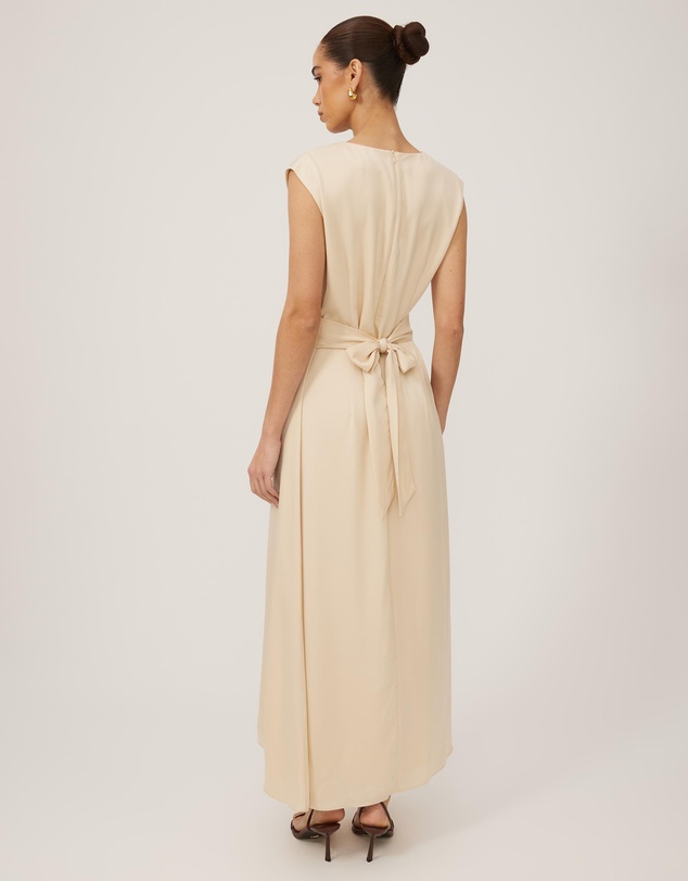Tussah - V-Neck Midi Dress