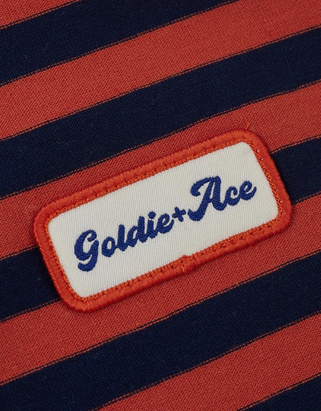 Goldie + Ace - Reverse Stripe Logo T-Shirt - ICONIC EXCLUSIVE - Babies-Kids