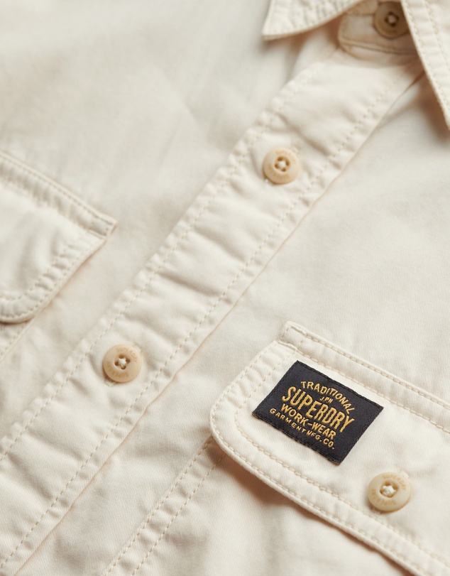 Superdry - Cotton Workwear Long Sleeved Shirt
