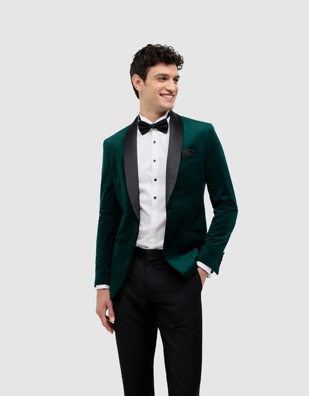 Politix - Black Tie Velvet Tuxedo