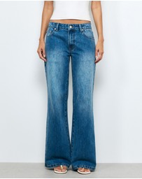 AERE - Low Rise Relaxed Jeans