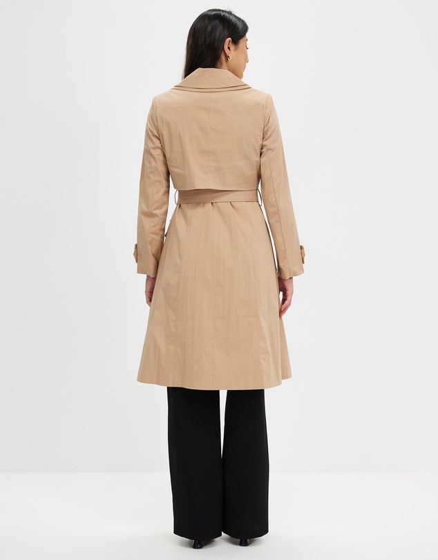 Honey and Beau - Piece Of Mind Trench Coat