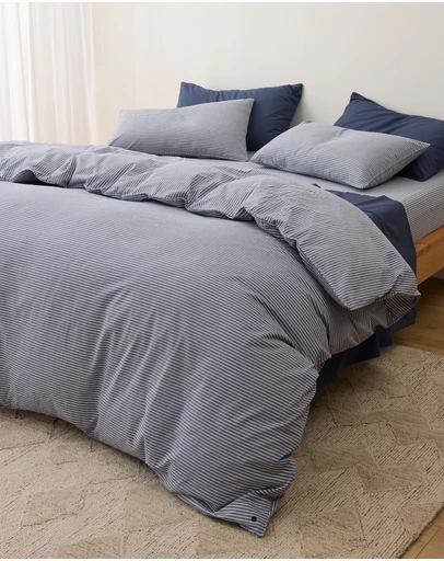 Sheet Society - Leo Washed Cotton Quilt Cover Set
